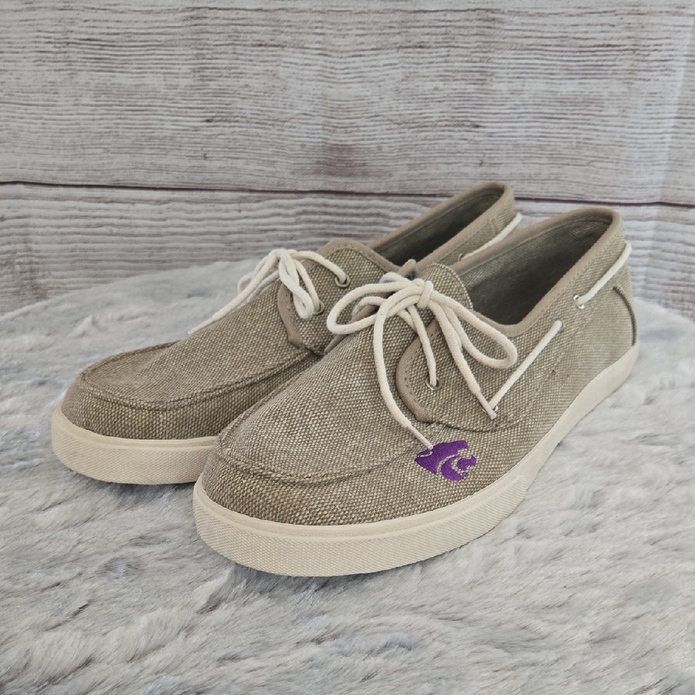 Cruzerz Tan/Purple KSU Shoes, Mens 13, Great Condition